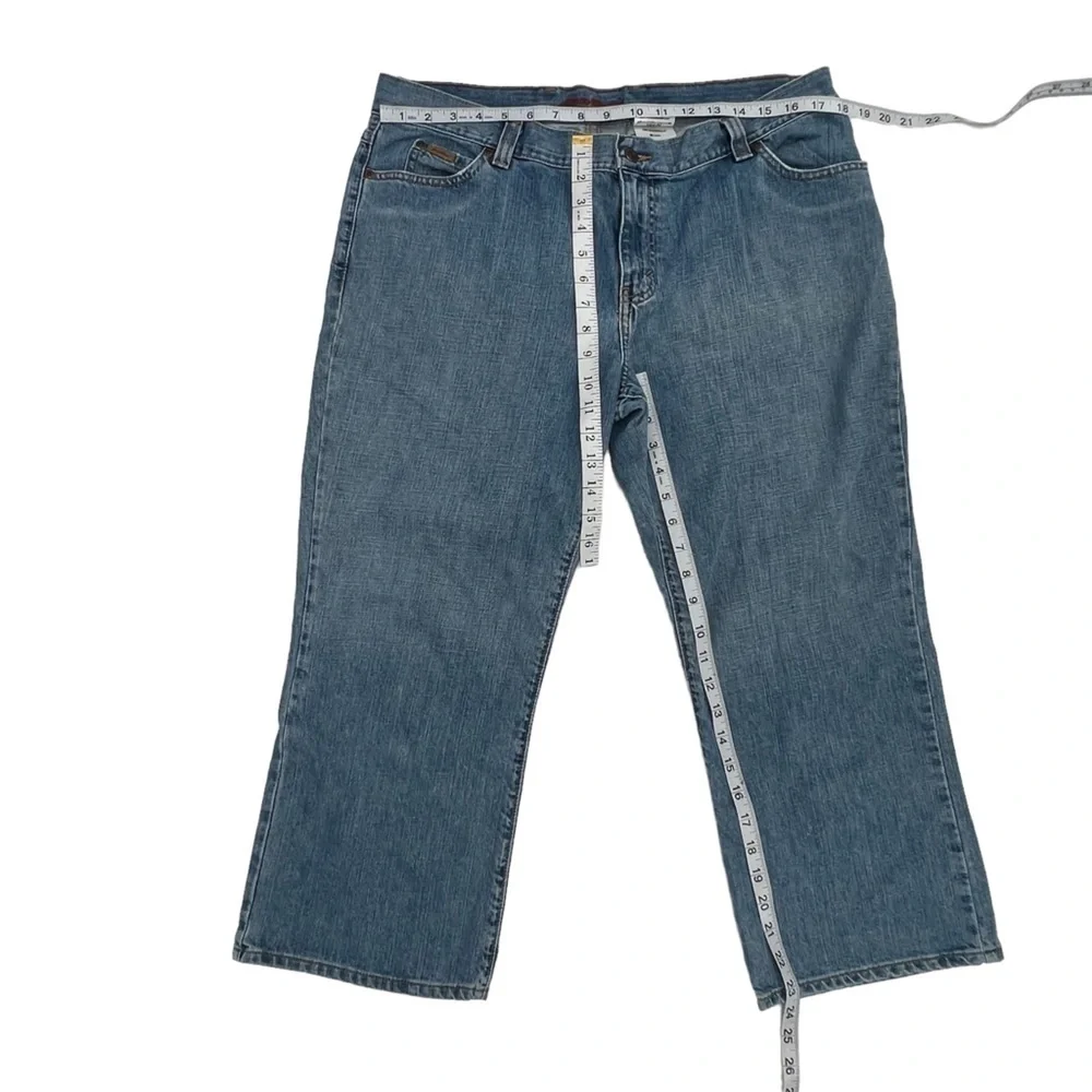 Eddie Bauer Capri Jeans Size 35 Women's